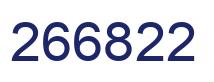 Número 266822 imagen azul
