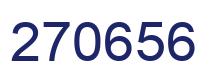 Número 270656 imagen azul