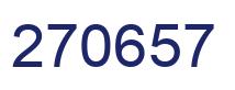 Número 270657 imagen azul