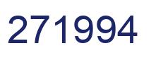 Number 271994 blue image