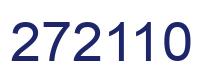 Número 272110 imagen azul