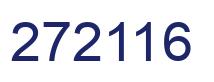 Número 272116 imagen azul