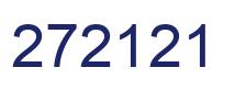 Número 272121 imagen azul