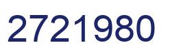 Número 2721980 imagen azul