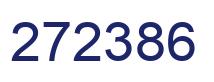 Número 272386 imagen azul