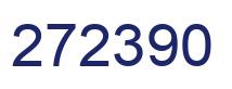 Número 272390 imagen azul