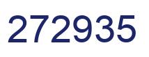 Number 272935 blue image