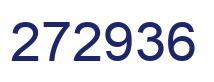 Number 272936 blue image