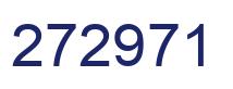 Number 272971 blue image