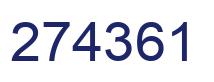 Número 274361 imagen azul