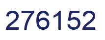 Número 276152 imagen azul