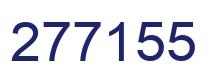 Número 277155 imagen azul