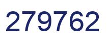 Number 279762 blue image