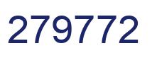 Number 279772 blue image