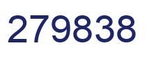 Number 279838 blue image