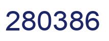 Número 280386 imagen azul