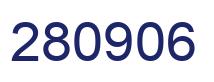 Número 280906 imagen azul
