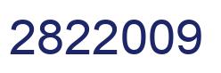 Número 2822009 imagen azul