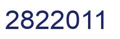 Número 2822011 imagen azul