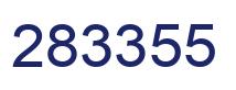 Número 283355 imagen azul