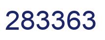 Número 283363 imagen azul