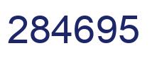 Número 284695 imagen azul