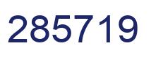 Número 285719 imagen azul