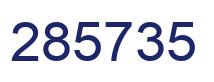 Número 285735 imagen azul