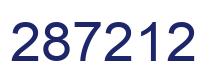 Número 287212 imagen azul