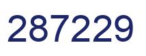 Número 287229 imagen azul