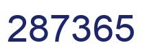 Número 287365 imagen azul