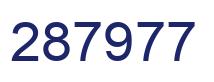 Número 287977 imagen azul