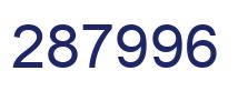 Número 287996 imagen azul