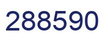 Número 288590 imagen azul