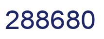 Número 288680 imagen azul