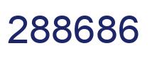 Número 288686 imagen azul