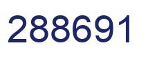 Número 288691 imagen azul