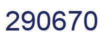 Número 290670 imagen azul