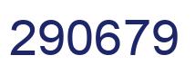 Número 290679 imagen azul