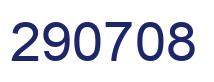 Número 290708 imagen azul