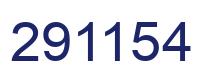 Número 291154 imagen azul