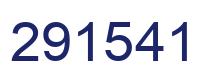 Number 291541 blue image