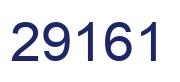 Número 29161 imagen azul