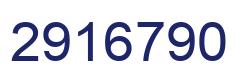 Número 2916790 imagen azul