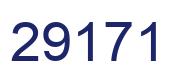 Número 29171 imagen azul