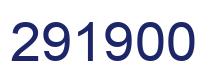 Number 291900 blue image