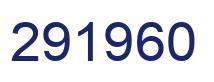 Number 291960 blue image