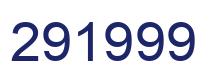 Número 291999 imagen azul