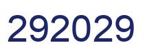 Número 292029 imagen azul