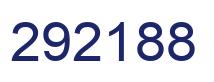 Number 292188 blue image
